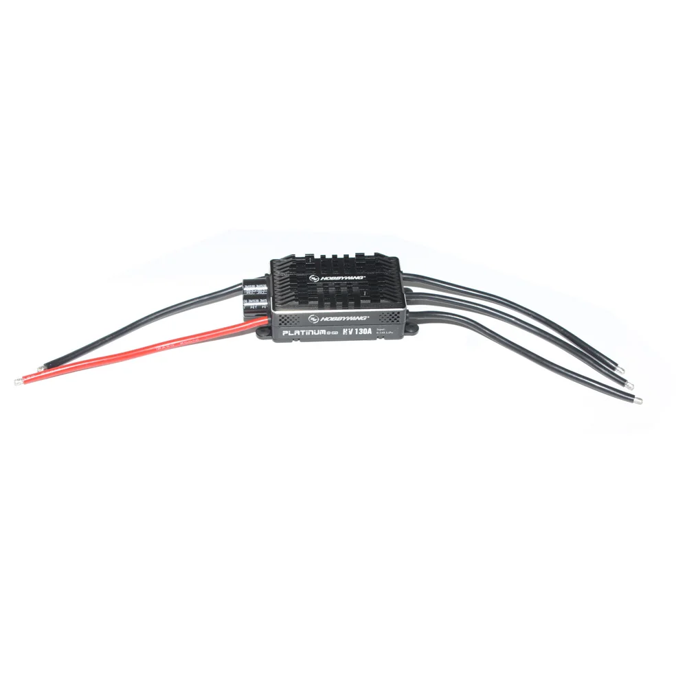 F17828/9 Hobbywing Platinum HV V4 130A BEC/OPTO 5 14S Lipo пустая форма бесщеточный ESC для дроны вертолеты