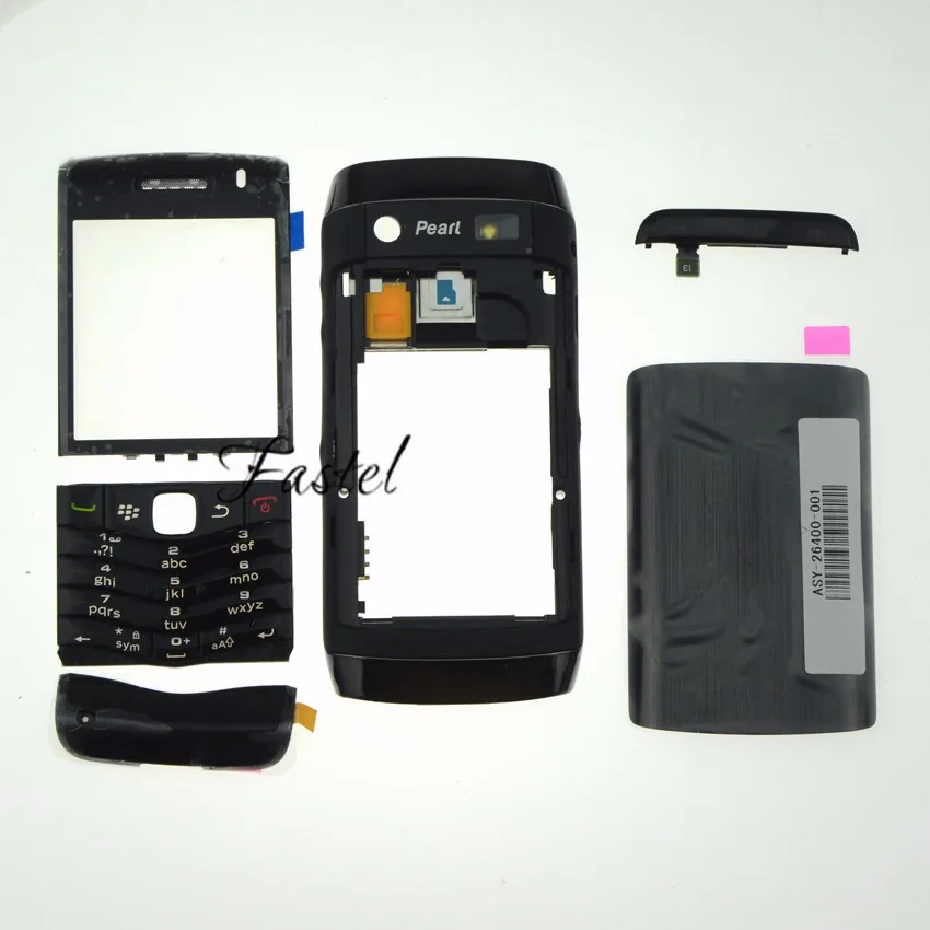 Hkfatel для BlackBerry Pearl 3g 9105 полный Чехол для мобильного телефона+ английский/клавиатура с русским шрифтом инструменты