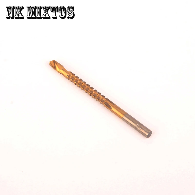 NK MIXTOS 5mm Mini Titanium Coated HSS High Speed Steel Drill Bit Set Tool Woodworking Wholasale |