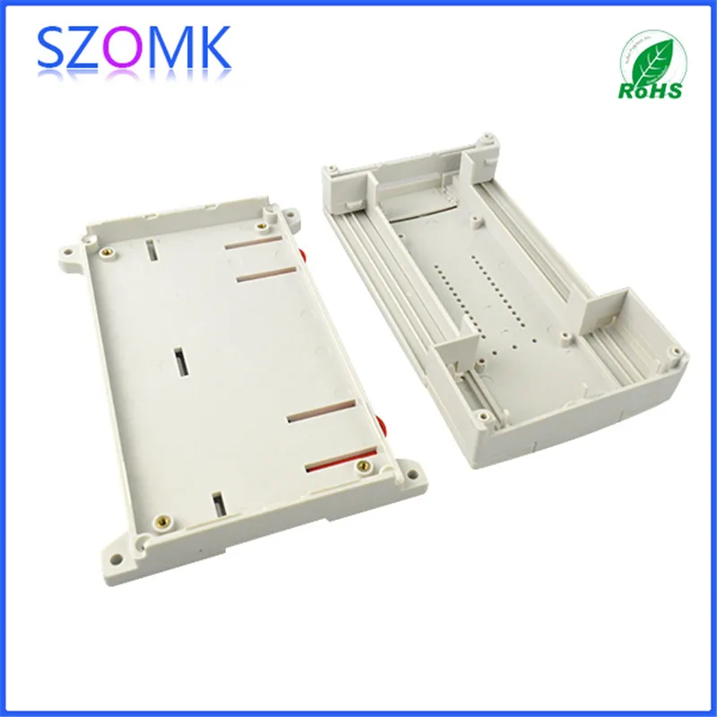 electrical din rail plastic box (1 pcs) 168*115*40mm szomk new housing for pcb board junction boxes | Обустройство дома