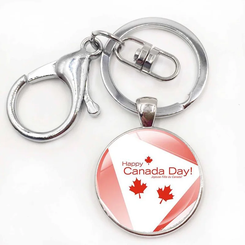 Брелок с логотипом в виде канадского флага | Украшения и аксессуары