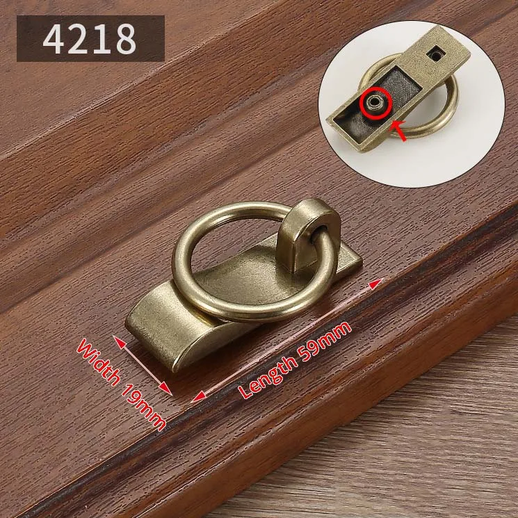 

Ручки для шкафов KAK бронзовые цинковые