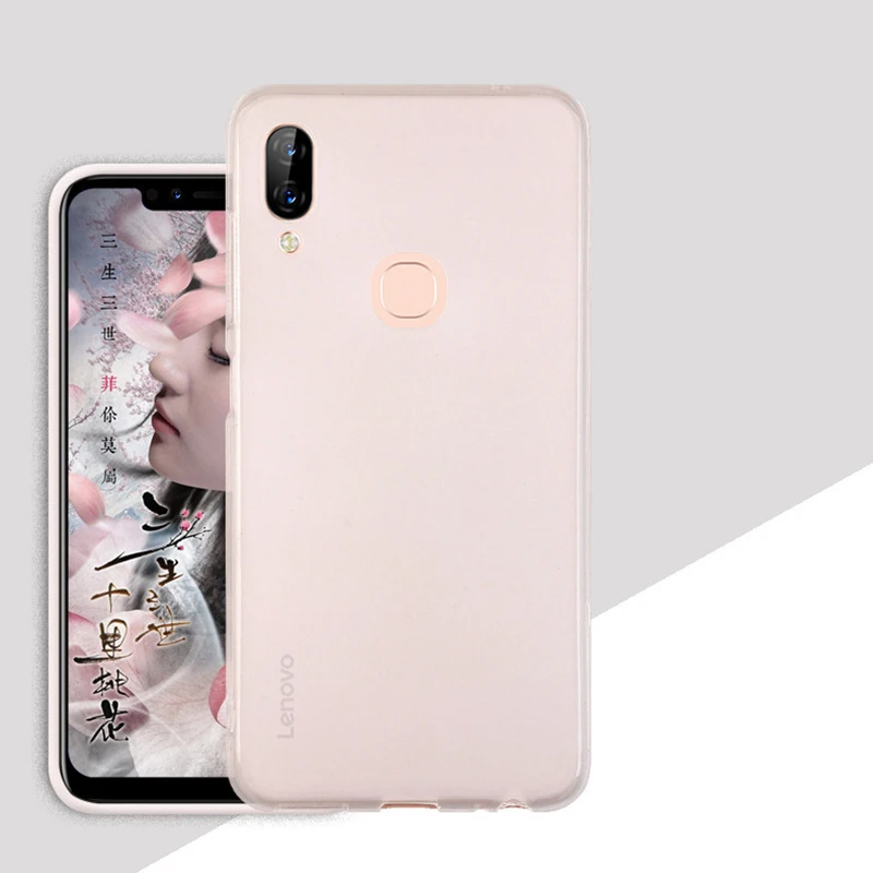 ТПУ силиконовый мягкий чехол для Lenovo Z6 Lite Противоскользящий полный защитный 4G LTE