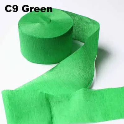 Green 1 шт. 25 м DIY Длинные узкие ленты из крепированной бумаги Букет керлинг для дома свадьба день рождения праздник в честь рождения ребенка, Рождество Новогоднее украшение - Цвет: Green