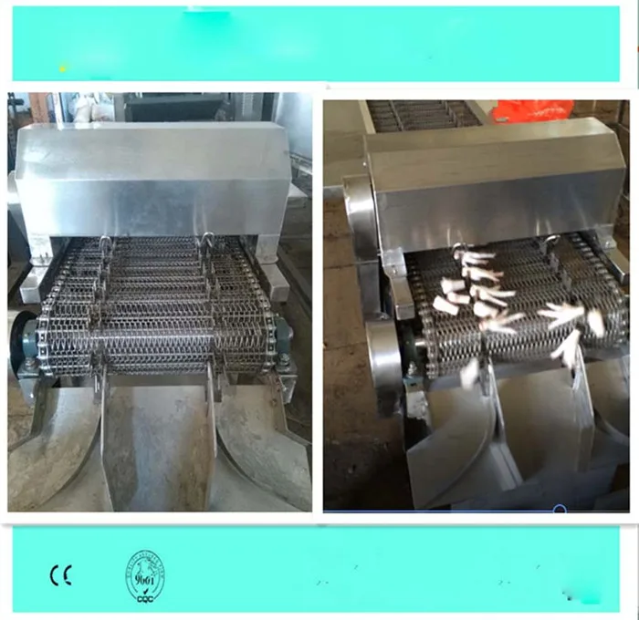 Automaticfrozen куриные ножки технологическая линия машина для резки куриных ножек