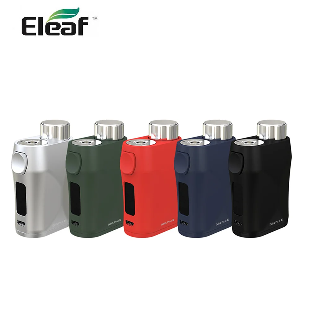 Оригинальная электронная сигарета Eleaf iStick Pico X Mod Box 75 Вт с режимом VW/Bypass 510|Моды для
