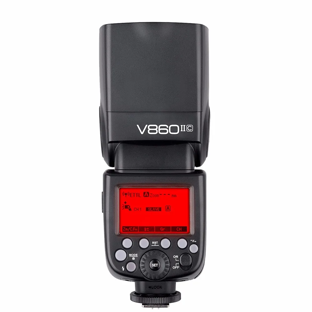 Фонарик с беспроводным триггером для CanonCD50 2xV860II C V860IIC Speedlite GN60 HSS 1/8000sTTL|Аксессуары