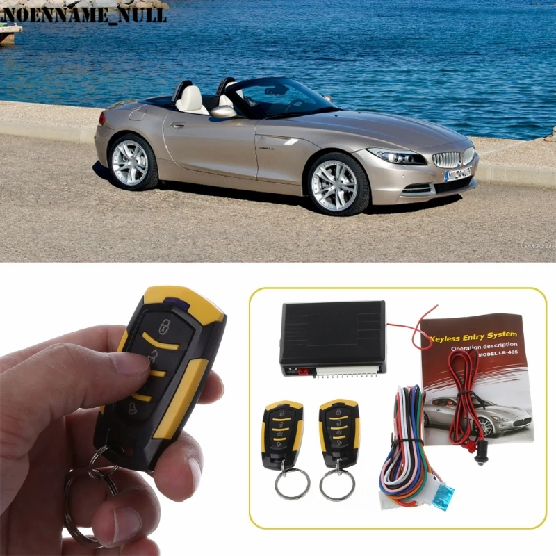 

NoEnName_Null 12V Car Auto Alarm Remote Central Door Locking Vehicle Keyless Entry System Kit #1