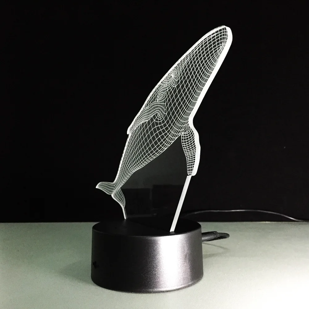 Новинка светодиодный Usb 3d ночник лампа для спальни светильник ильники креативные