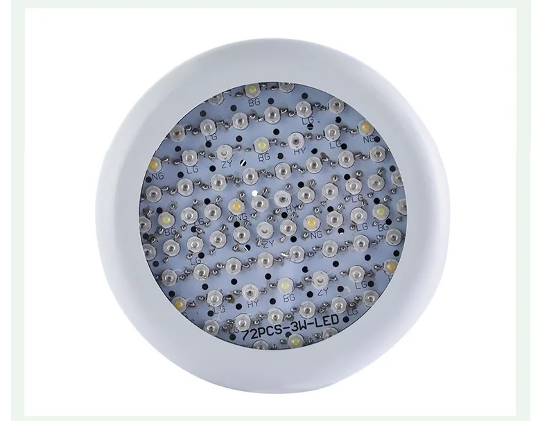 Высокая мощность полный спектр 216 Вт НЛО светодиодный свет для растений цветущее