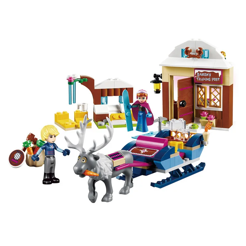 Учебный корпус Конструкторы Игрушечные лошадки для детей Подарки замок Обувь