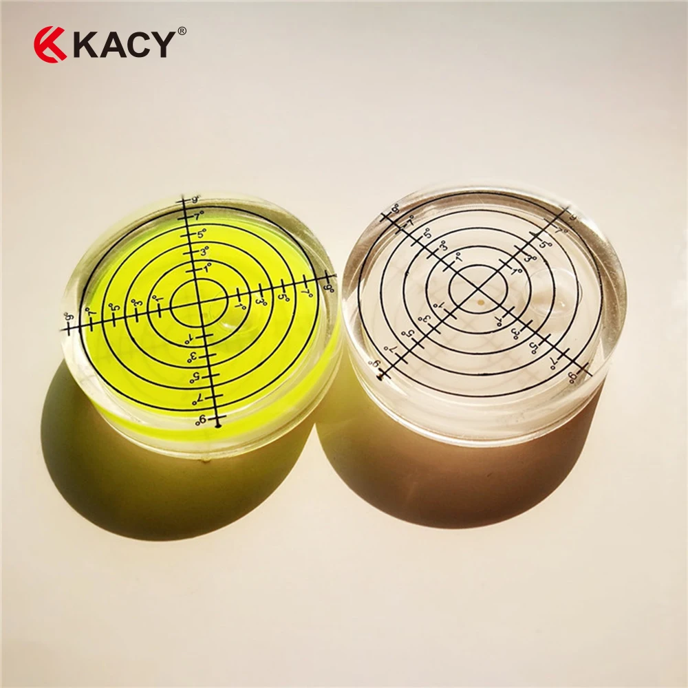 

KACY 40x10mm 2pc Bullseye Spirit Level Bubble Spirit Level Rv Appliances,Accuracy 30' / -5'