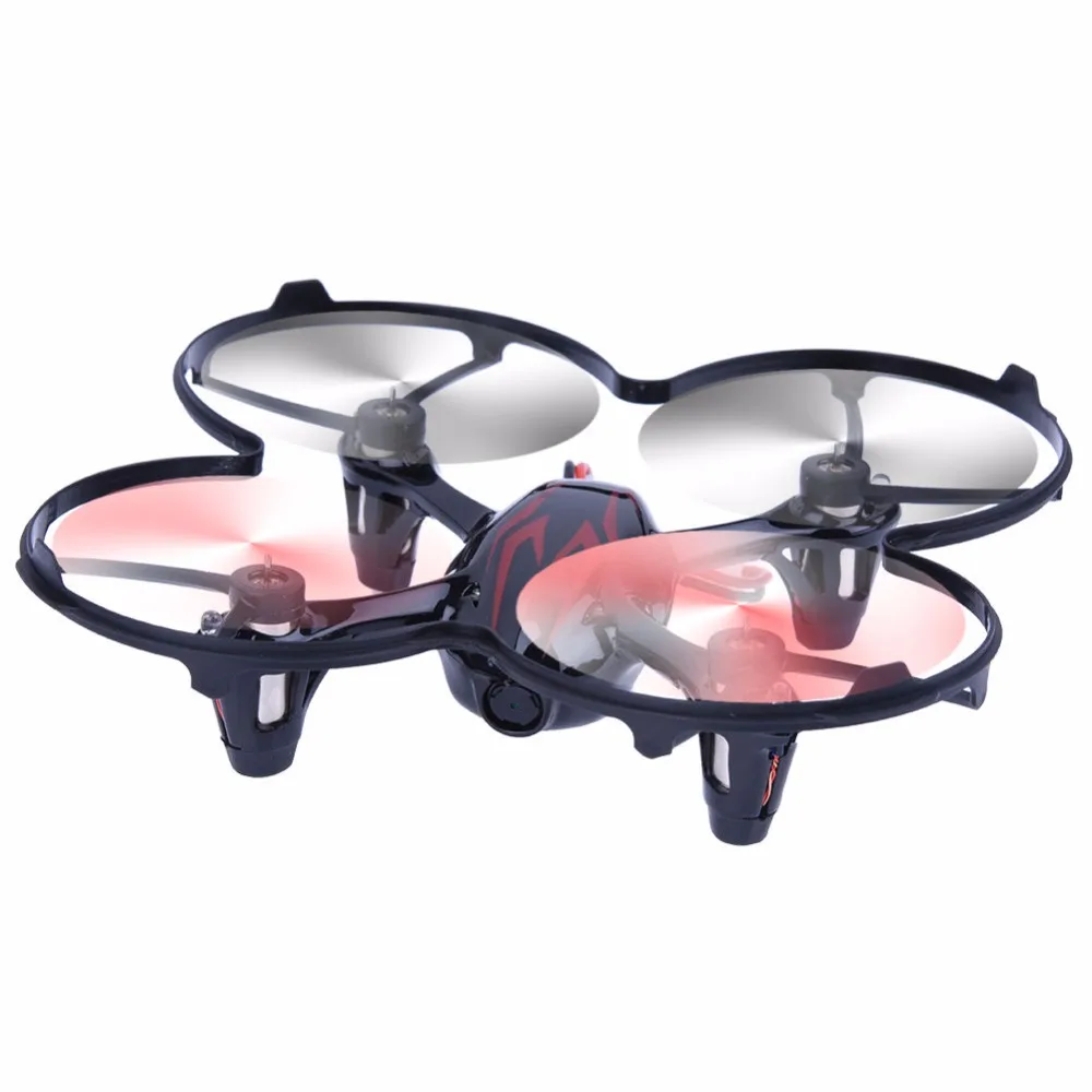 Hubsan H107C X4 2 4G 4CH мини Квадрокоптер RC вертолет RTF с 720P HD видео камера дроны