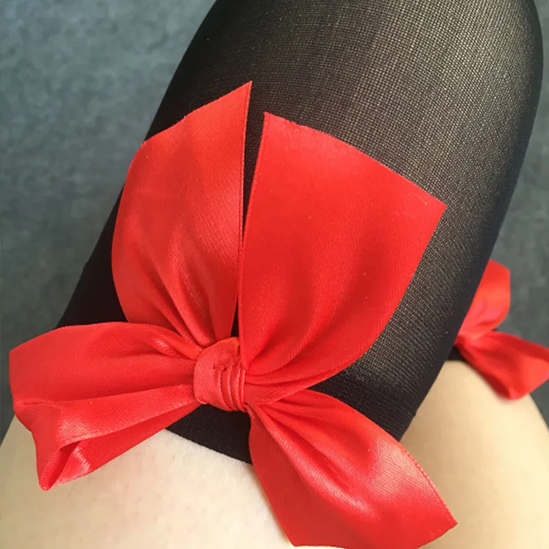 1 пара чулки для косплея полосатые гольфы до бедра с японским принтом женские