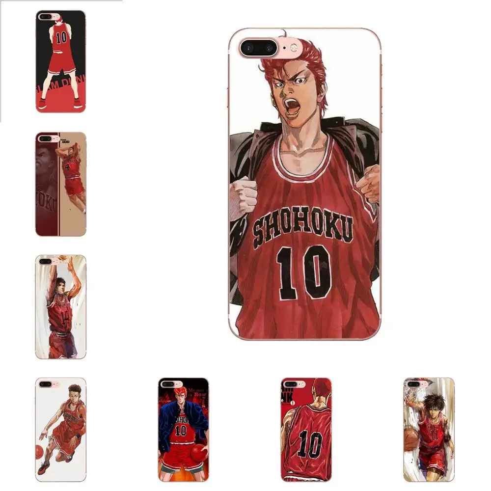 Модный чехол из ТПУ с аниме Slam Dunk для Xiaomi Redmi Note 2 3 3S 4 4A 4X 5 5A 6 6A Pro Plus|Бамперы| |