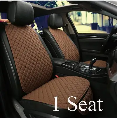 1pcs Подушки для автомобильных сидений, защита для автомобильных сидений, подушка для автомобильных сидений, коврик для авто, передний автомобильный Стайлинг, аксессуары для интерьера, чехлы для сидений - Название цвета: 1pcs