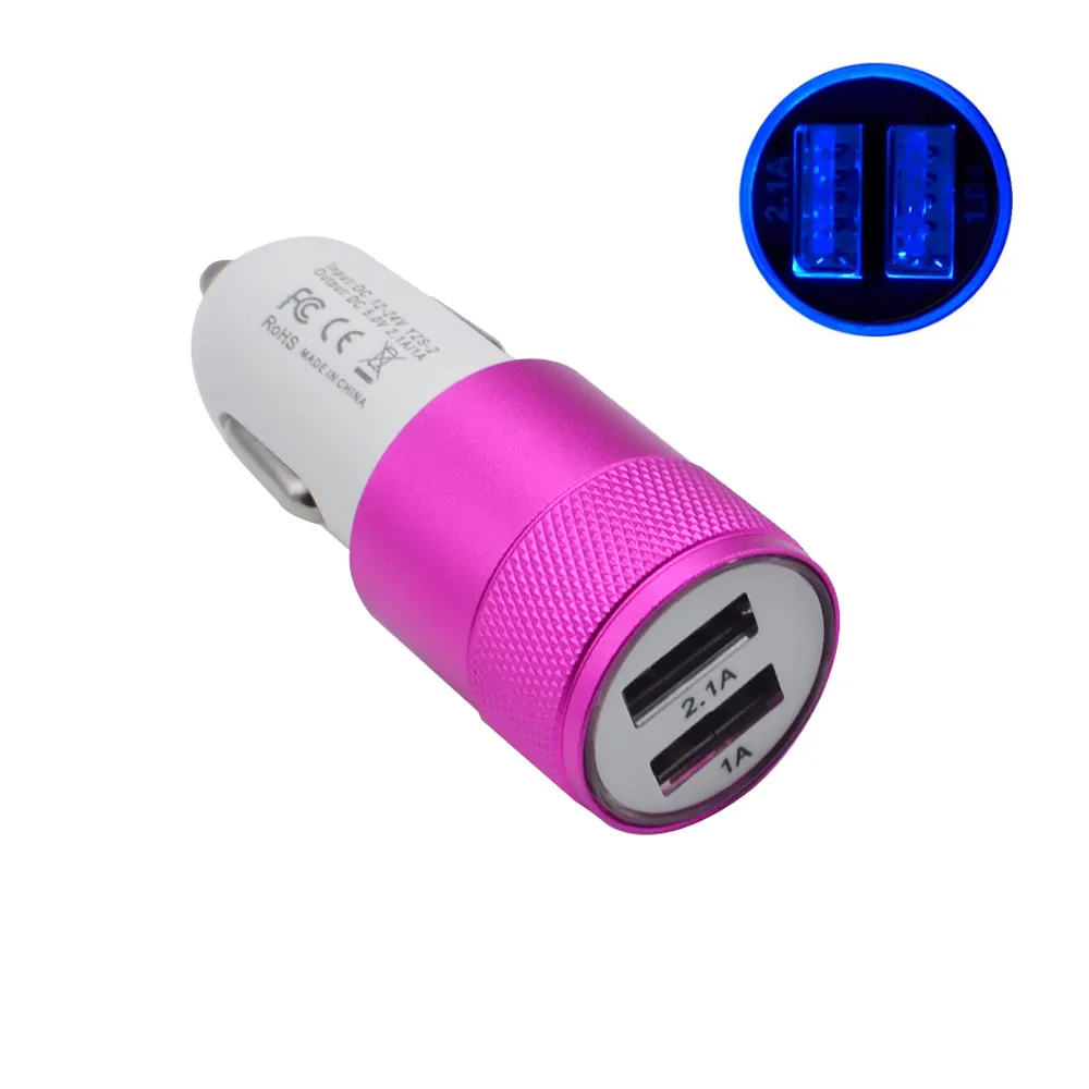 EPULA Модное Новое 2 портовое USB Универсальное автомобильное зарядное устройство