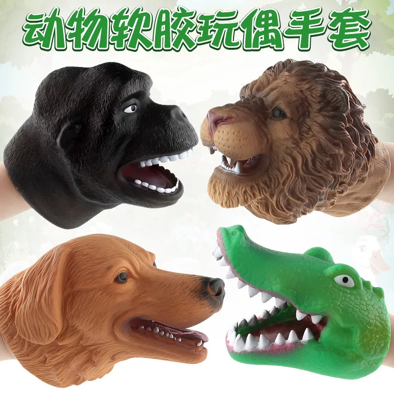 2018 Хэллоуин Юрский тиранозавр Раптор динозавр ручная модель перчатки динозавра