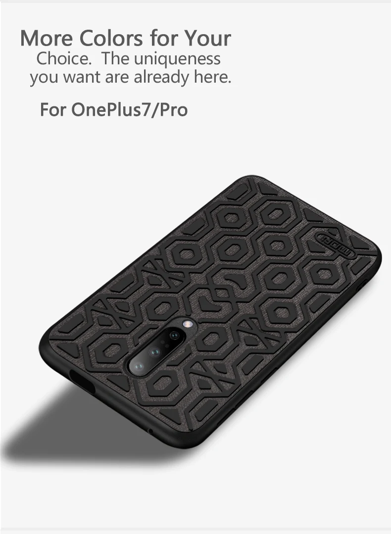 Для oneplus 7 чехол-накладка one plus 7 Защитная силиконовая противоскользящая тканевая задняя крышка Mofi 1+ 7 Чехол coque для oneplus 7 pro capas