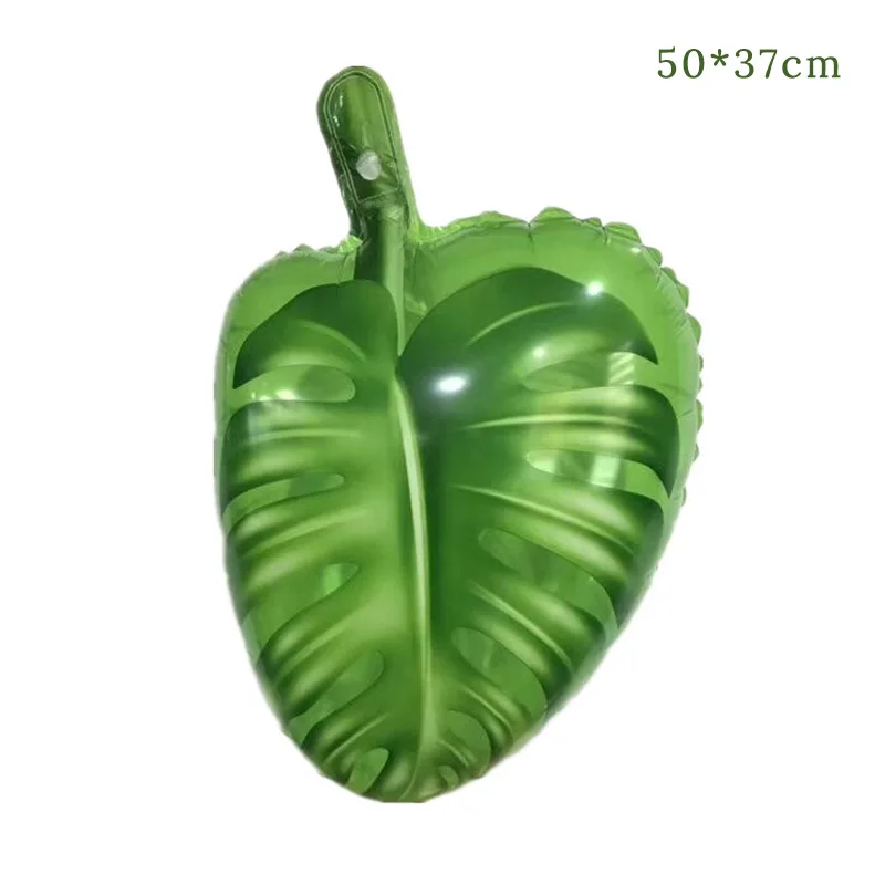 1pcs balloon Aloha Фламинго оформление вечеринки чашки тарелки салфетки тропическая Вечеринка день рождения Лето Гавайские одноразовые столовые приборы - Цвет: 1pcs balloon