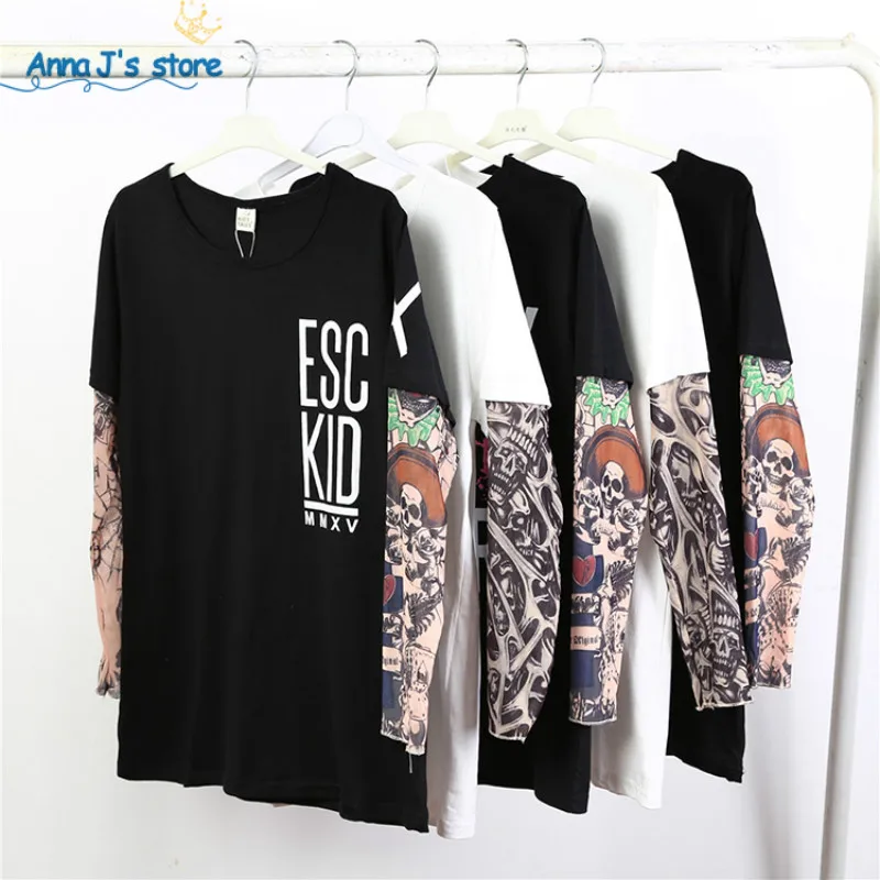 2020 Семейный комплект осенняя футболка с длинным рукавом и принтом