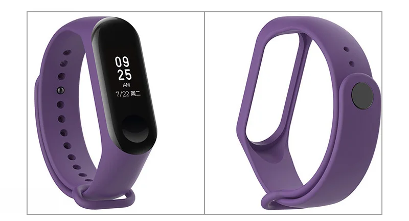 XShum mi band 4 браслет ремешок для силиконовой Xiaomi mi Band 3 mi band 4/3 ремешок на руку замена Смарт-Аксессуары