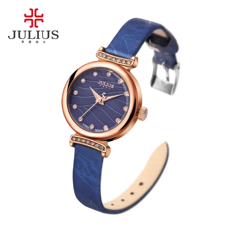 

JULIUS Watch Luxury Designer Fashion Luxury Brand Women Wristwatches Lady Dress Bracelet Watches Female Clock Reloj Mujer Wavy