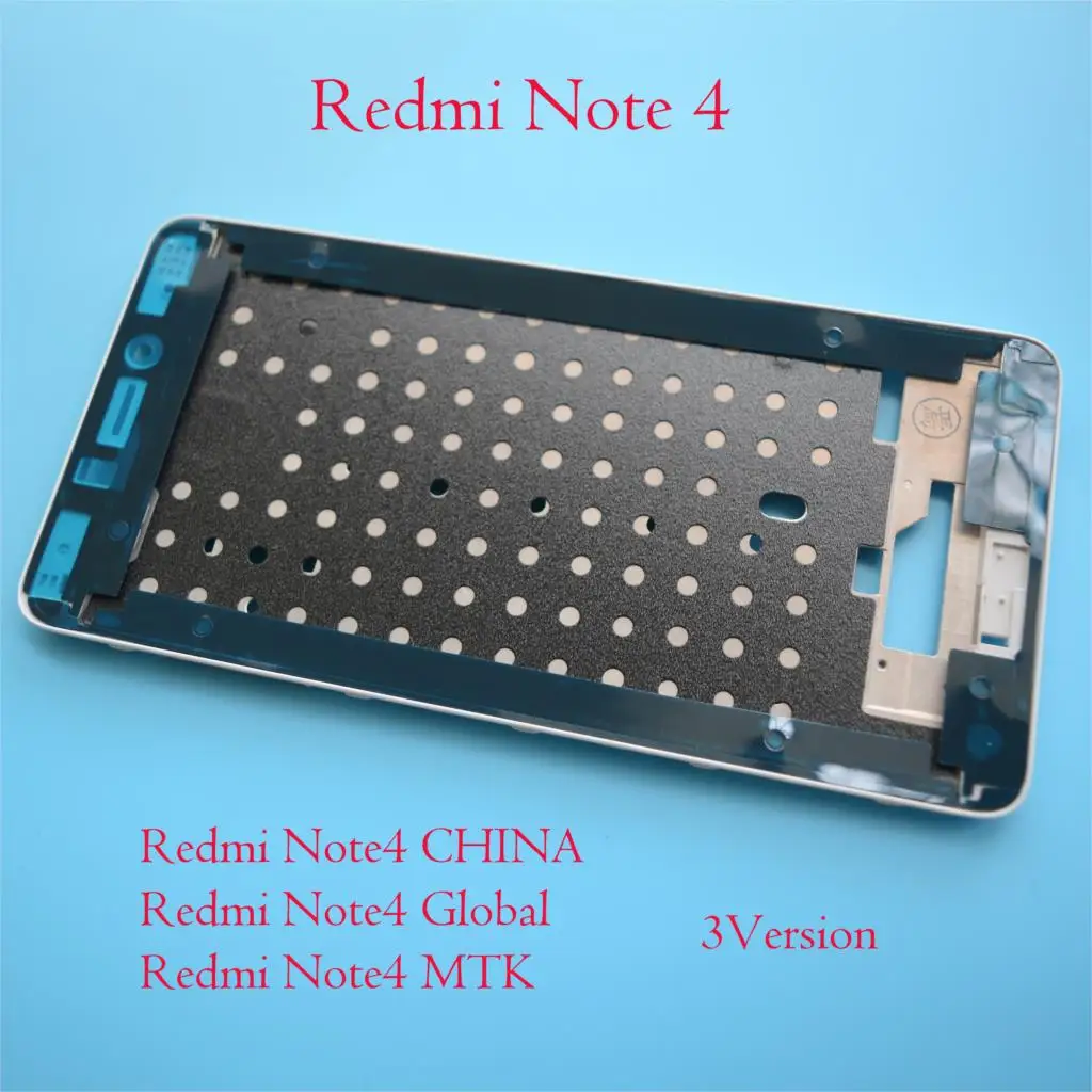 Новый передний сенсорный ЖК-экран стеклянная панель кронштейн для Xiaomi Redmi Note 4