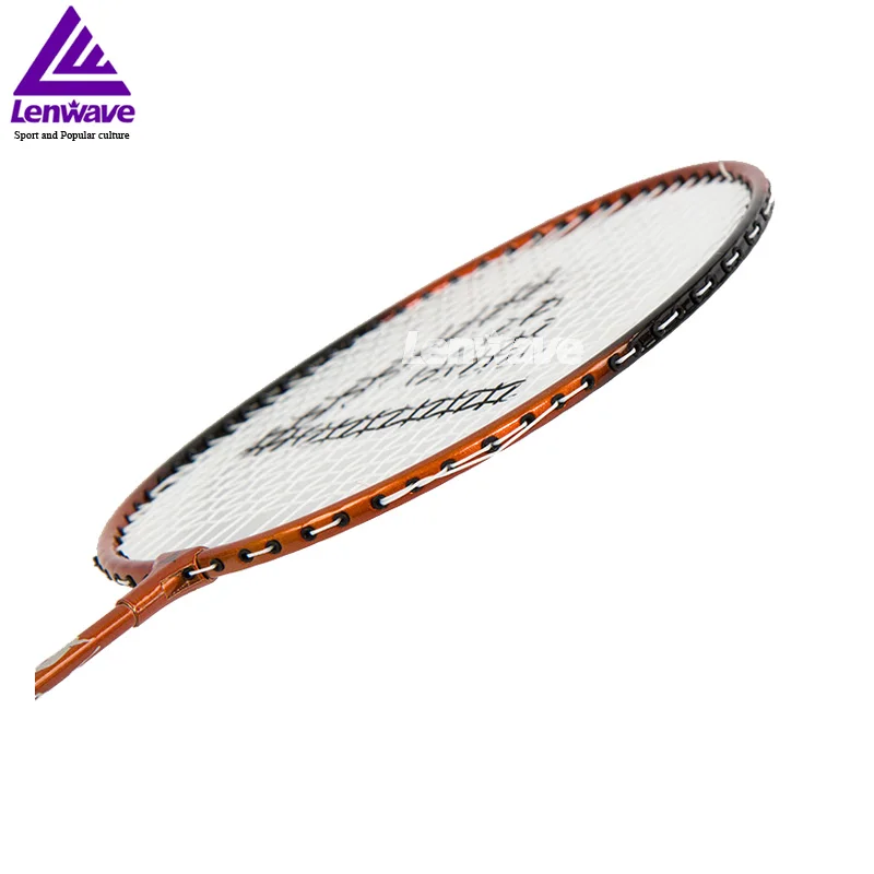 1 пара Быстрая доставка Ракетки для бадминтона Lenwave Брендовые спортивные Training