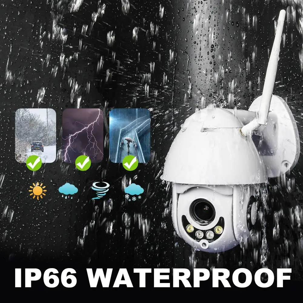 Уличная Водонепроницаемая камера видеонаблюдения с поддержкой Wi Fi 1080P|Камеры
