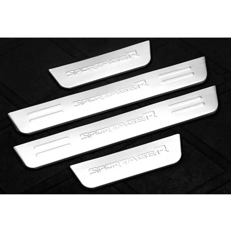 Высокое качество бесплатная доставка Накладка на порог из нержавеющей стали для