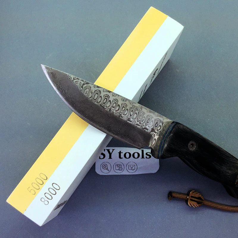 Япония точильный камень японский UUSHARP sanying rubstone 5000/8000# Полировочный точильный камень 180*60*25 мм 520 г