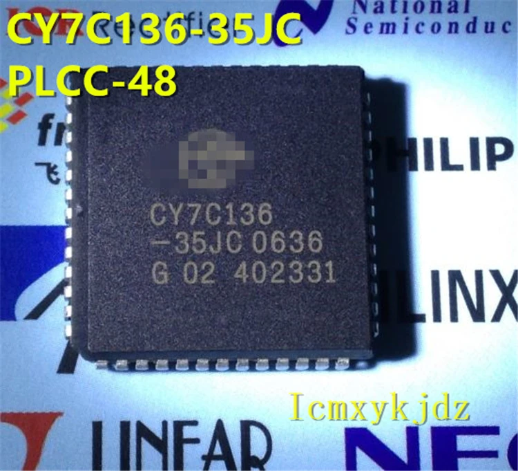 1 шт./лот CY7C136 35JC 25JC 55JC 45JC PLCC 44 новый Oiginal продукта новые оригинальные Бесплатная