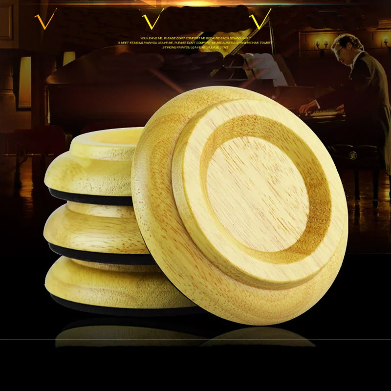 

4 шт., деревянные защитные стеклянные чашки