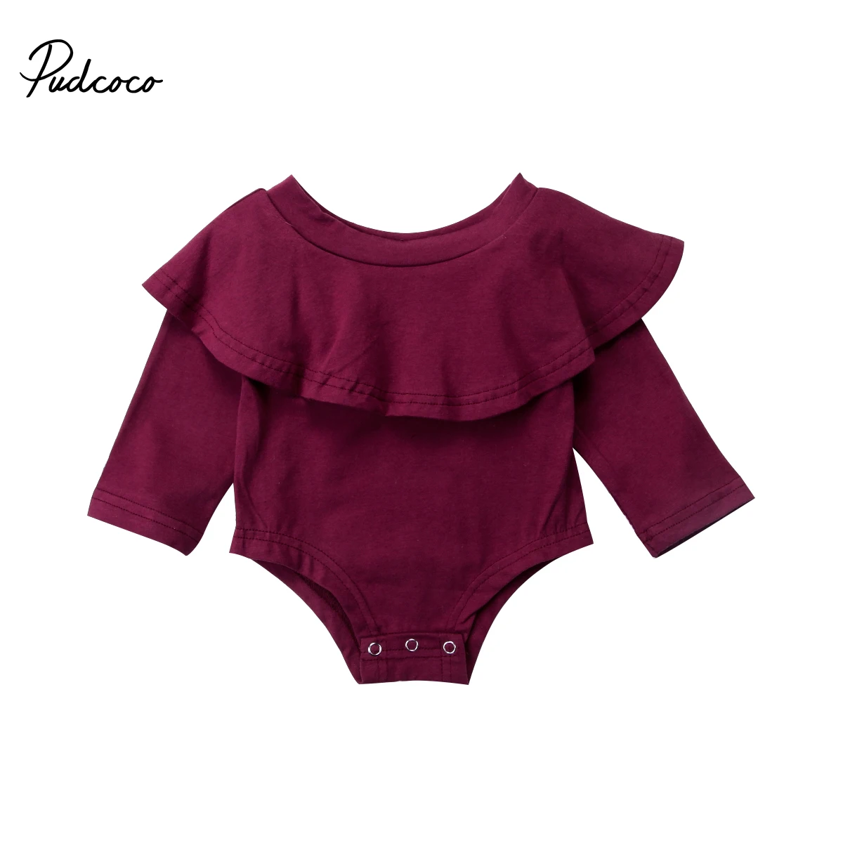 Лидер продаж Комбинезон для маленьких девочек комбинезон с оборками в полоску