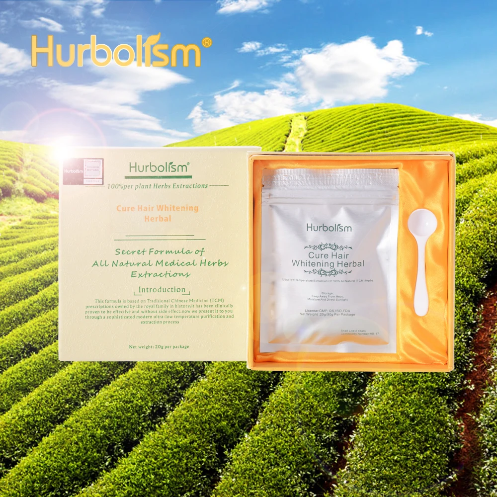 

Hurbolism New Herbal Powder for Clean Hair Whitening, Help growth, Prevent Hair Loss, Make a bright black, Nourish Hair Quality