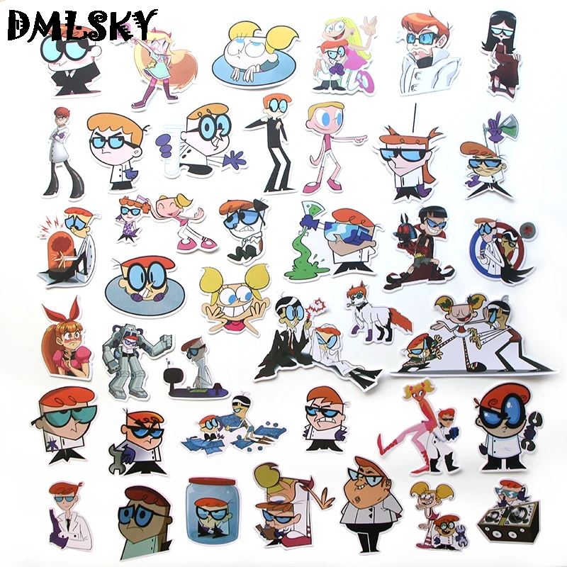 DMLSKY 39 шт. Dexter наклейки в альбом водонепроницаемый ПВХ Скрапбукинг для телефона багажа ноутбука гитары мебель украшения M3123