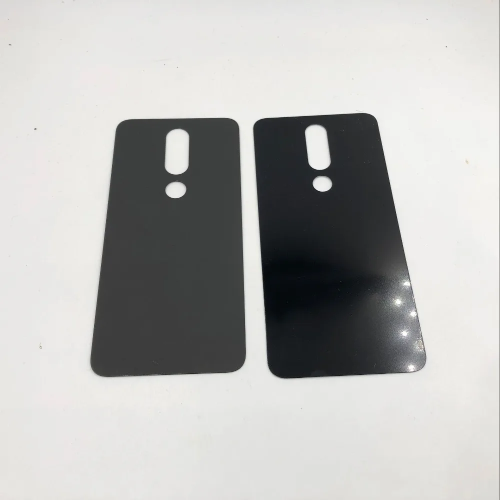 

10Pcs/Lot Good quality Original New Glass Housing Panel For Nokia X5 X6 (2018) Back Cover Battery Cover Case Repair Part +Logo