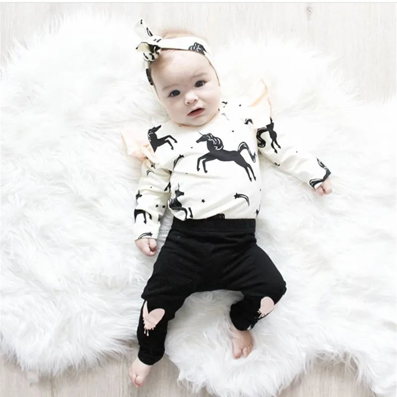 Коллекция 2018 года популярные модели для маленьких девочек милый костюм с