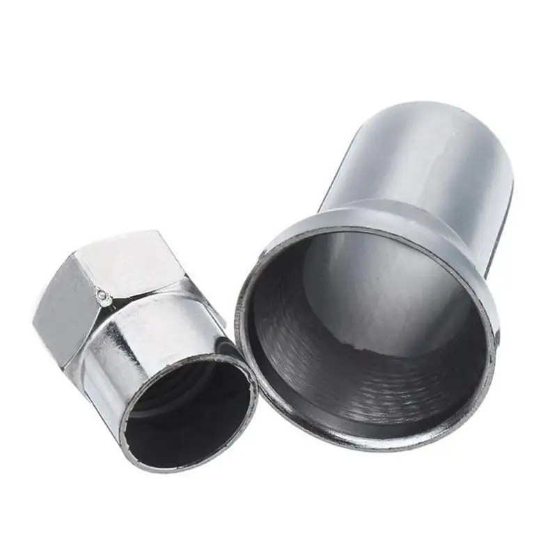 4 шт. алюминиевые хромированные колпачки клапана шины автомобиля TR413|Стержни и