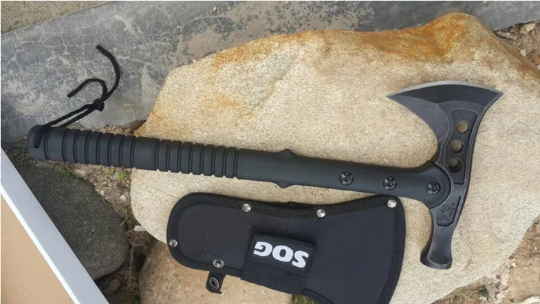 Тактический топор Tomahawk армейский открытый охотничий кемпинг для выживания