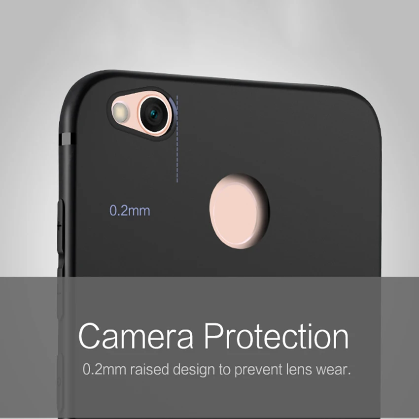 TCICPC For Xiaomi Redmi 4X 4A Case Silicon Luxury Full Protection Slim Matte TPU Soft Phone Bag Cover Coque |