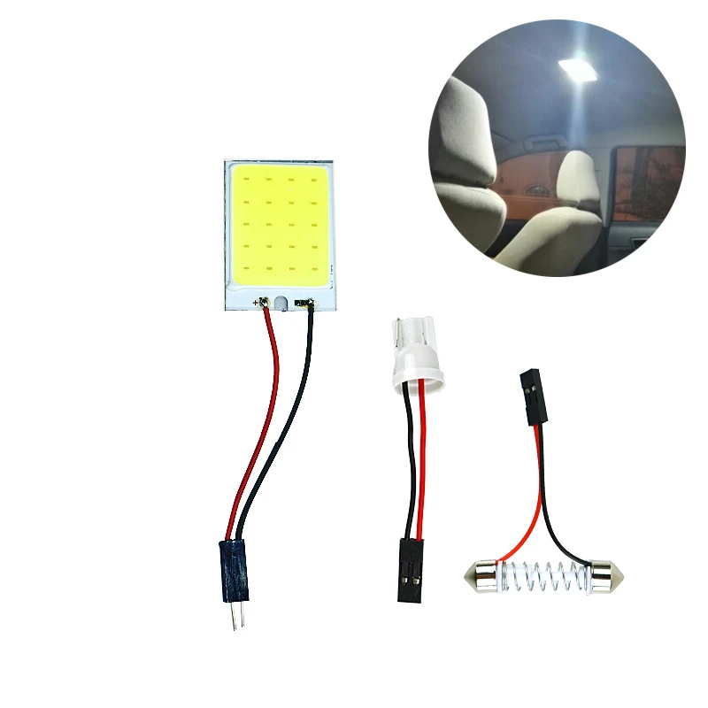 Наклейка cob для внутренней панели светодиодная лампа модификации купольной