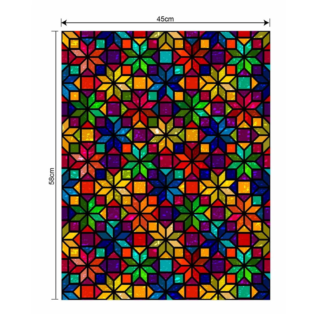 3D вспышка точка полупрозрачное стекло окна раздвижные двери декоративные