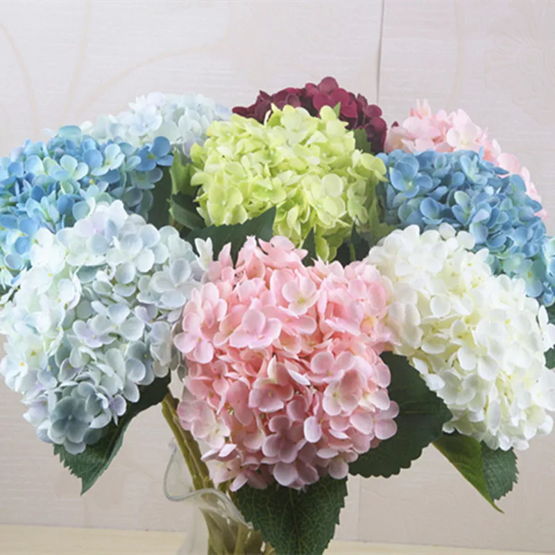 Имитация цветов гортензии с вышивкой Гортензии. Бесплатная