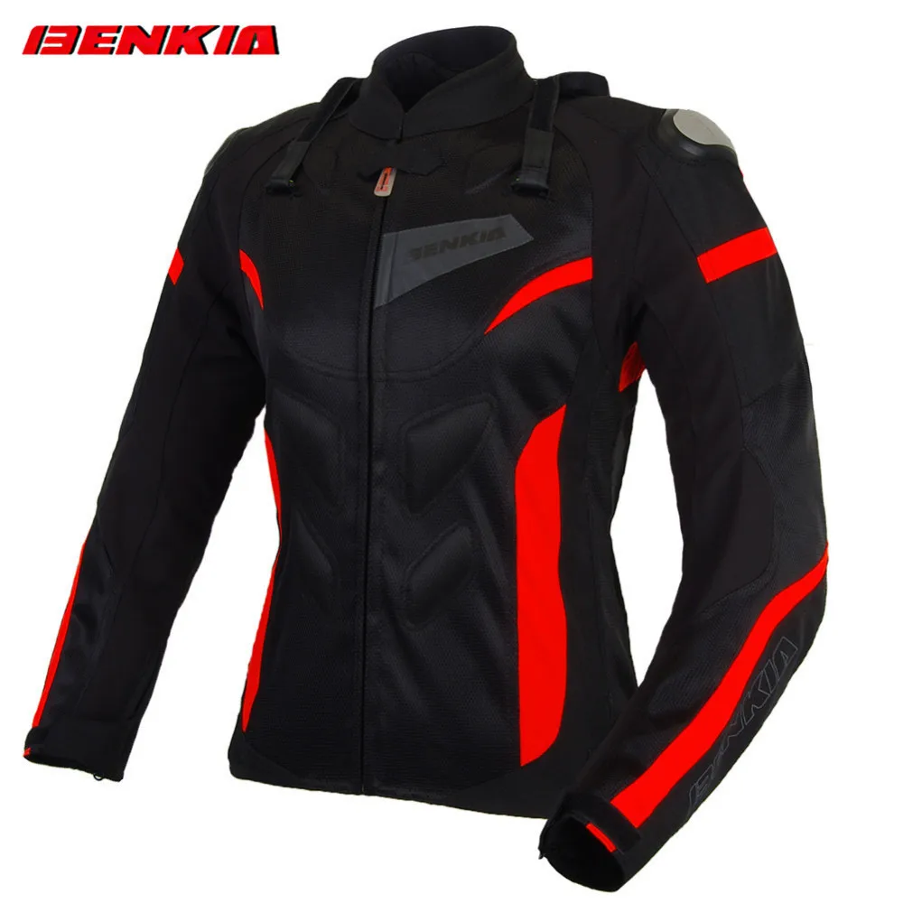 BENKIA JWW22 мотоциклетная куртка дышащие мотоциклетные гоночные куртки для женщин