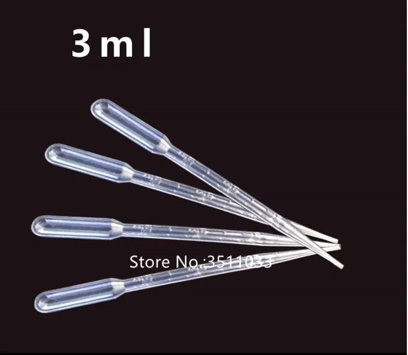 Пастерные одноразовые пипетки для перекачки жидкого масла 100 шт. 1 мл 2 3 5 10 мл|10ml