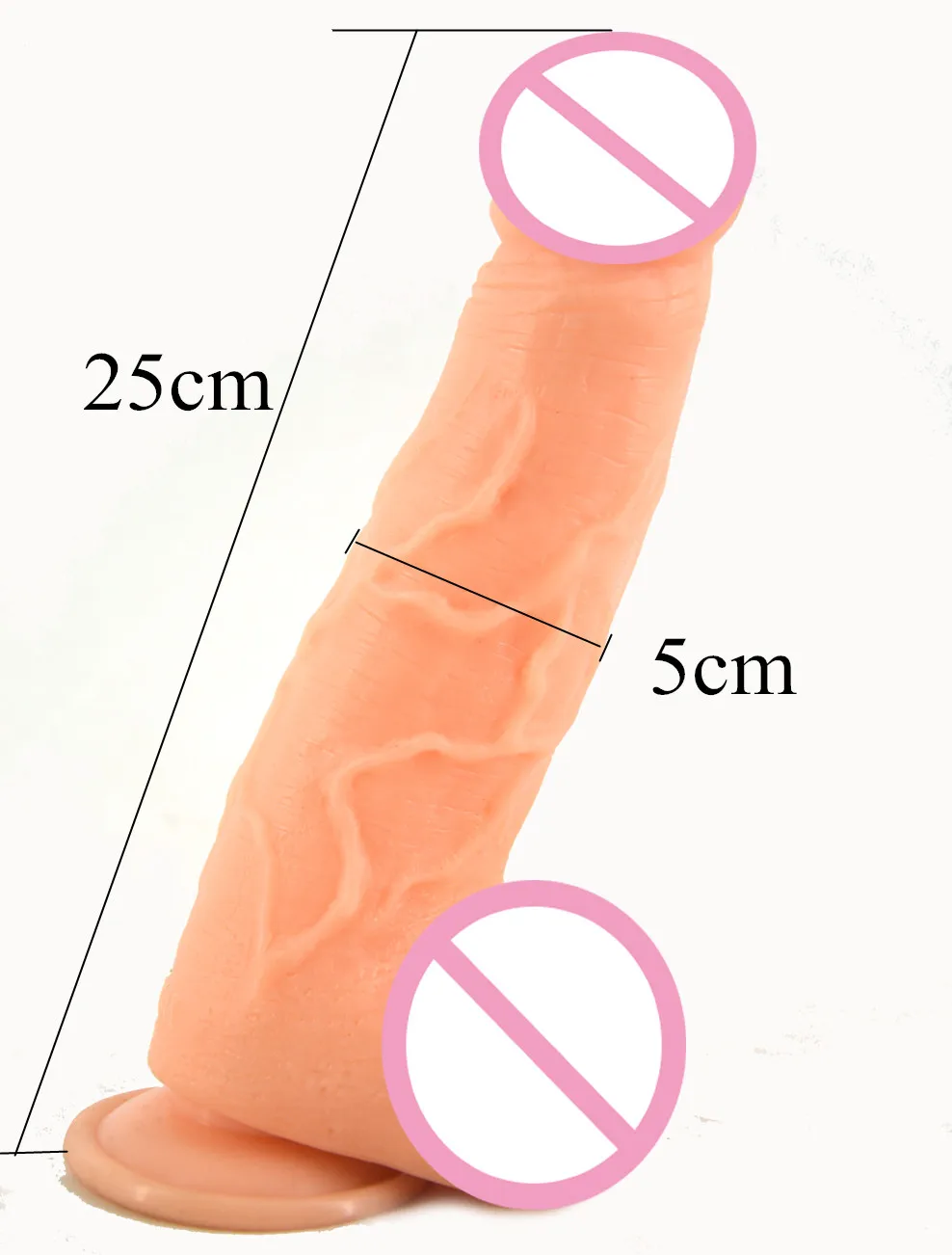FAAK большой фаллоимитатор реалистичный пенис искусственный член цвет кожи