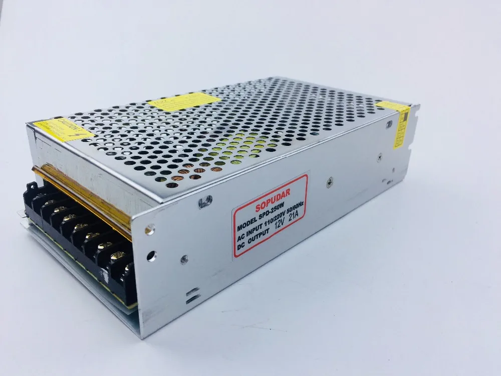 Импульсный источник питания с одним выходом 250 Вт 12 В|switch power|switching power supply250w 12v |