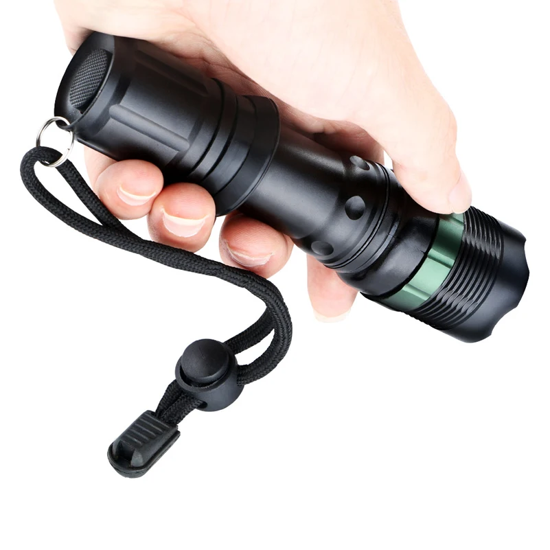 Adjustable Q5 LED Flashlight 3000 Lumens Mini Torch Lamp 3 Modes Camping Hunting Fishing Lanterna Use AAA/18650 | Лампы и освещение